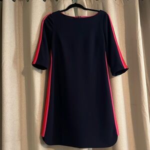 UEC Vince Camino 3/4 Sleeve Boatneck Shift Dress